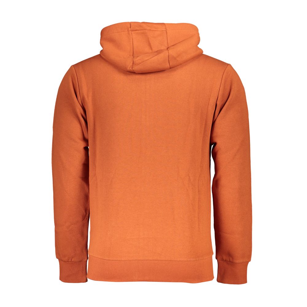 Hooded Sweatshirt by U.S. Grand Polo for men in cotton polyester bronze presents a smart casual silhouette, featuring a smart casual hooded neckline and for a sophisticated look.