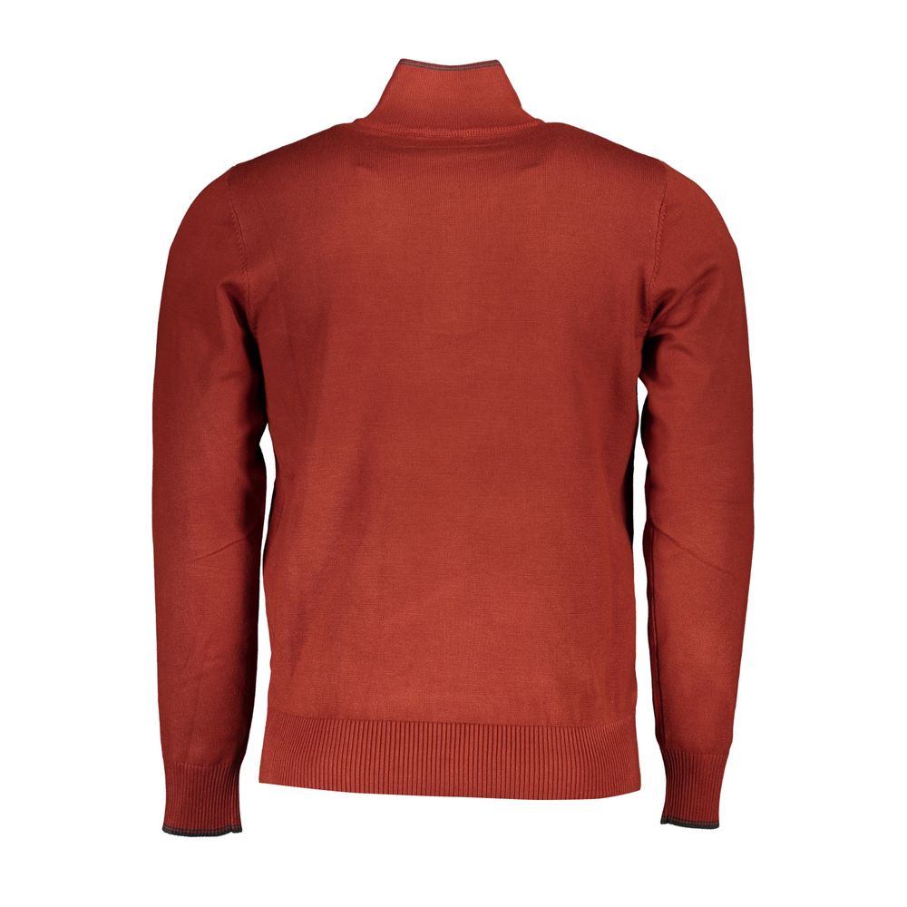 Sweatshirt by U.S. Grand Polo for men in nylon & viscose blue & bronze presents a smart casual silhouette, featuring a smart casual and for a sophisticated look.