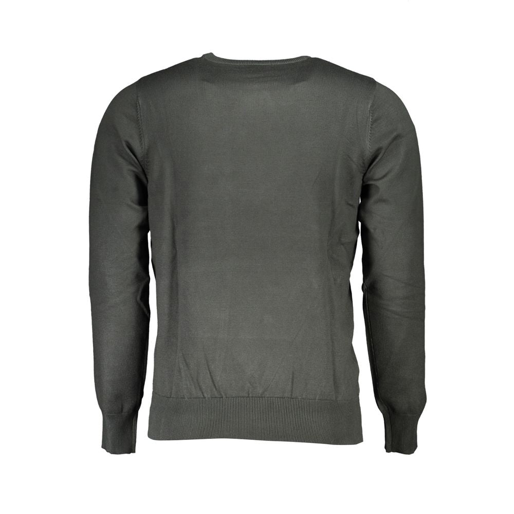 Sweatshirt by U.S. Grand Polo for men in nylon & viscose green features a unrivaled silhouette with a refined and unrivaled detailing for a sophisticated look.