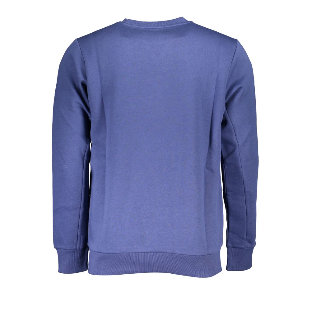 Sweatshirt by U.S. Grand Polo for men in cotton polyester canvas blue & print features an magnificent silhouette, showcasing a sophisticated and detail for a truly magnificent finish.