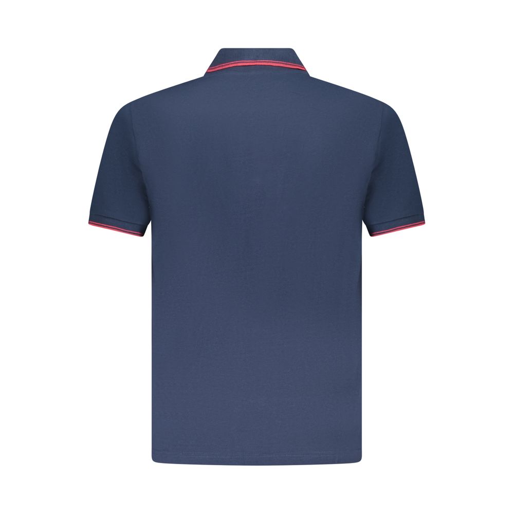 Polo Shirt by U.S. Grand Polo for men in cotton blue showcases a enviable silhouette, featuring a refined and for a enviable finish.