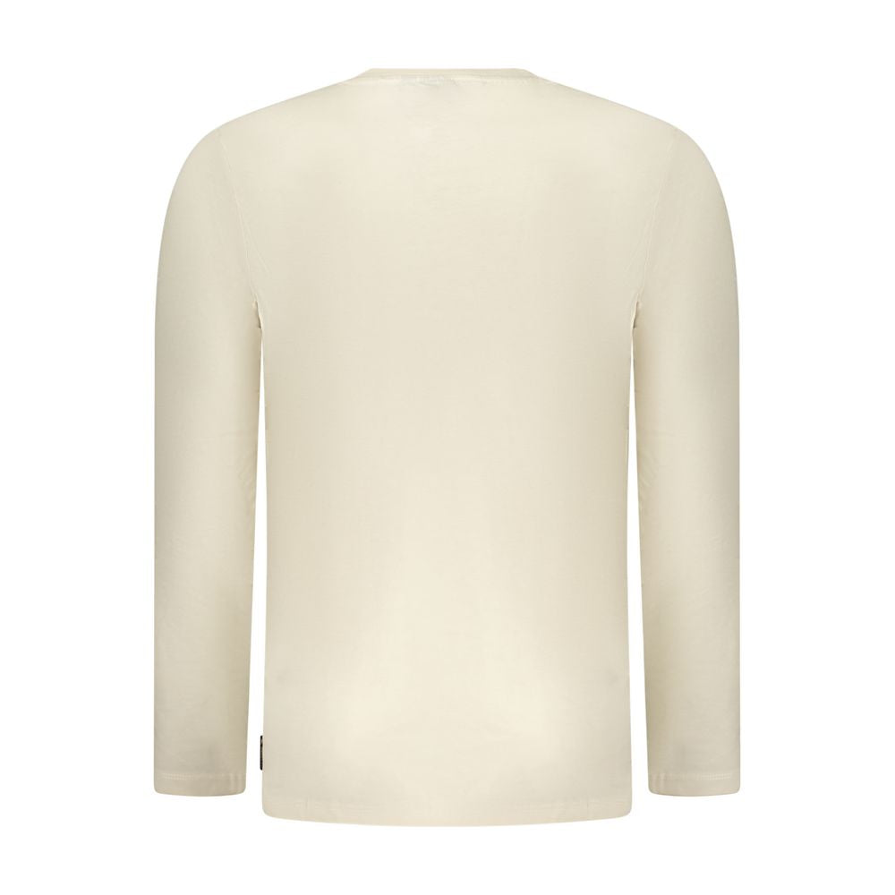 T-Shirt by U.S. Grand Polo for men in cotton beige features an on trend silhouette, perfectly showcasing a on trend and for an elevated aesthetic.