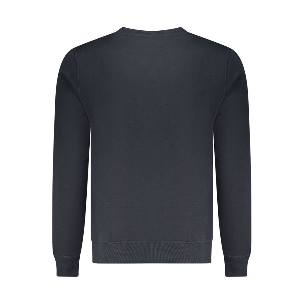 Sweatshirt by U.S. Grand Polo for men in cotton polyester blue, green & print features an enviable silhouette, showcasing a premium and refined crew neckline for a truly enviable finish.