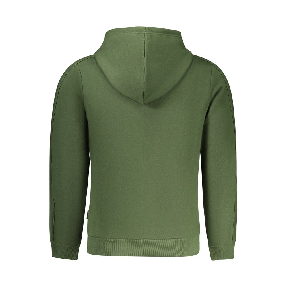 Hooded Sweatshirt Hoodie by U.S. Grand Polo for men in cotton polyester green & print features a slouchy chic silhouette, detailed with a slouchy chic and a signature for an elevated aesthetic.
