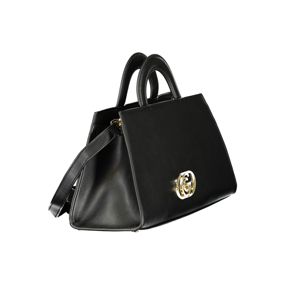 Gabriella G By Gucci Carlotta Polyurethane Handbag - Black