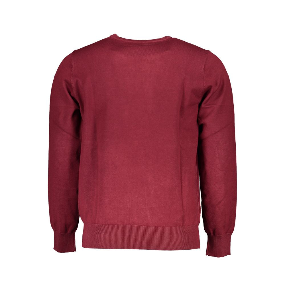 Sweatshirt by U.S. Grand Polo for men in nylon & viscose red features a unrivaled silhouette with a refined and unrivaled detailing for a sophisticated look.