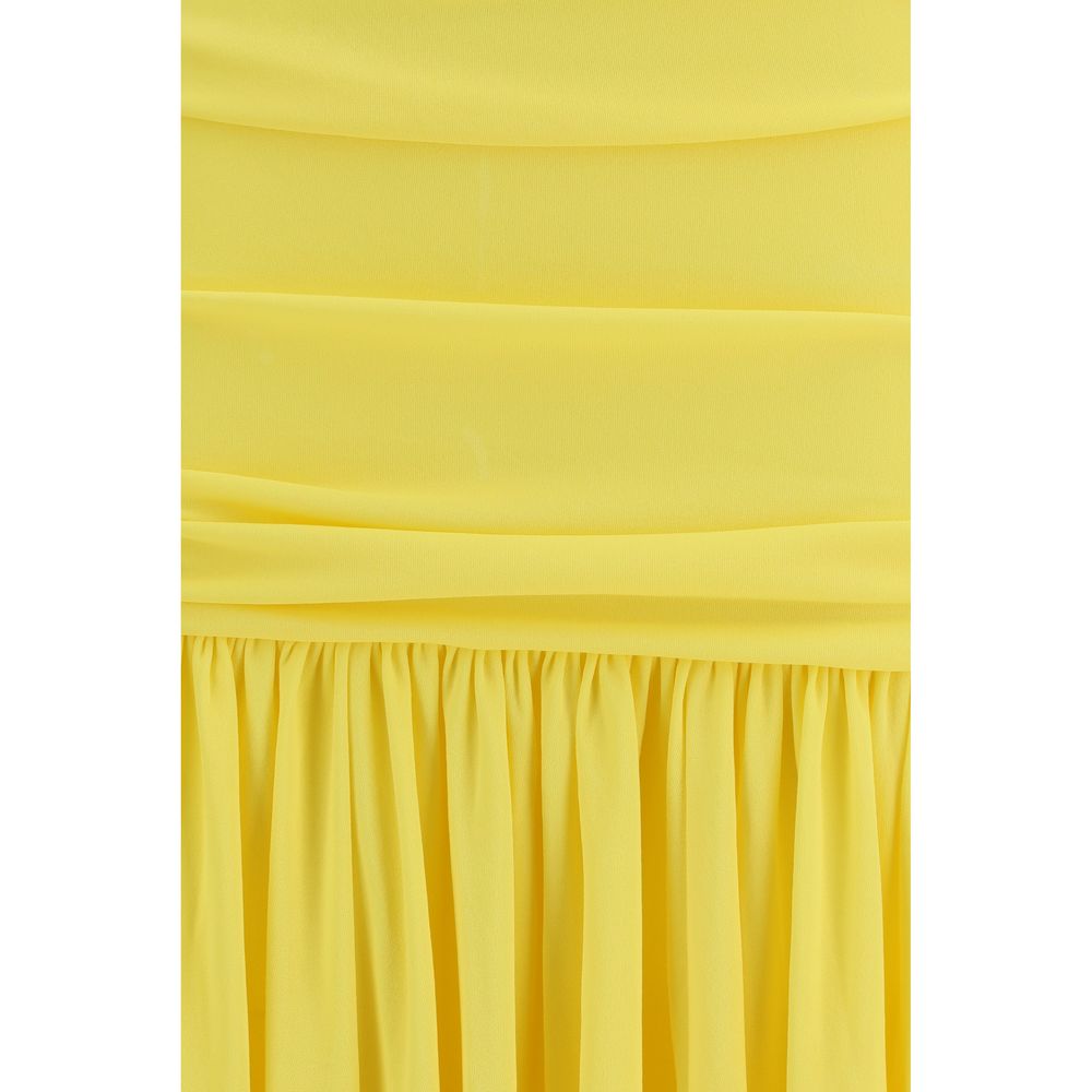 Dress by Jacquemus for women in polyamide viscose bicolour & signature features an magnificent silhouette, artfully detailed with a magnificent and that flows into an magnificent midi.