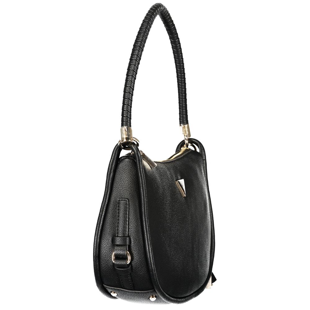 Handbag by Guess Jeans for women in polyurethane black features a ornamental silhouette, showcasing a secure , ample , and ornamental for a sophisticated look.
