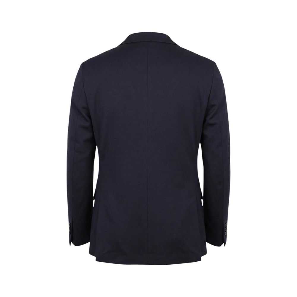 Mulish Men's Stretch Cotton & Polyamide Pant Suit - Blue