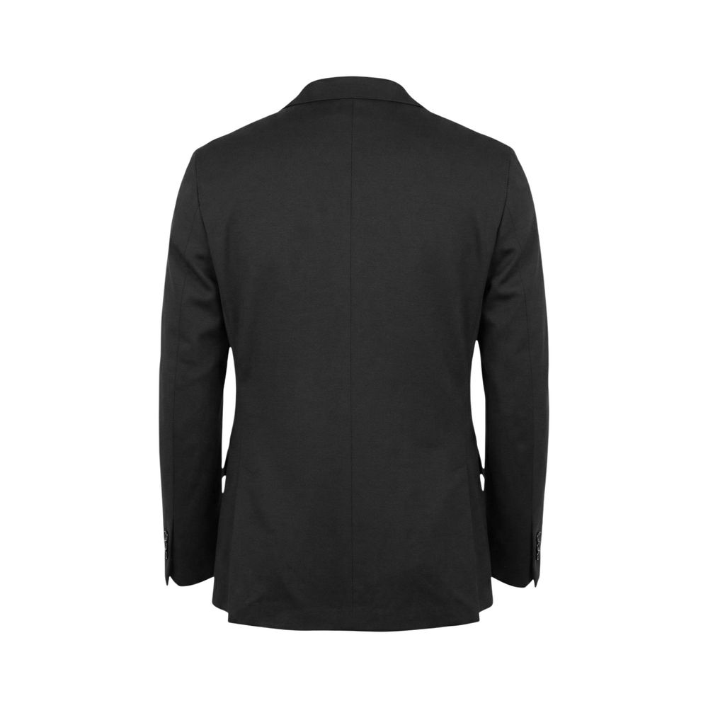 Mulish Men's Stretch Cotton & Polyamide Pant Suit - Black
