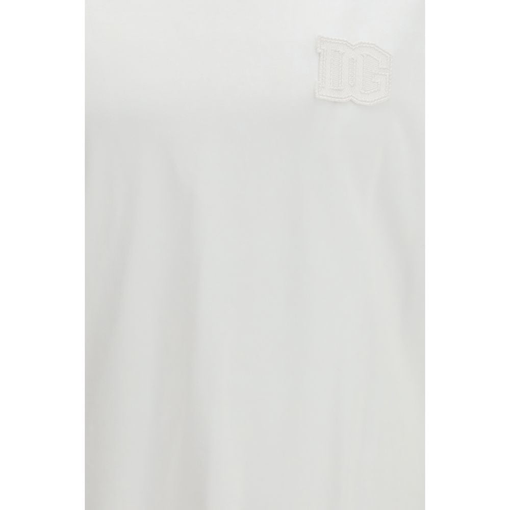 T-Shirt by Dolce & Gabbana for men in cotton white features an on trend silhouette, perfectly showcasing a on trend and crew neckline for an elevated aesthetic.