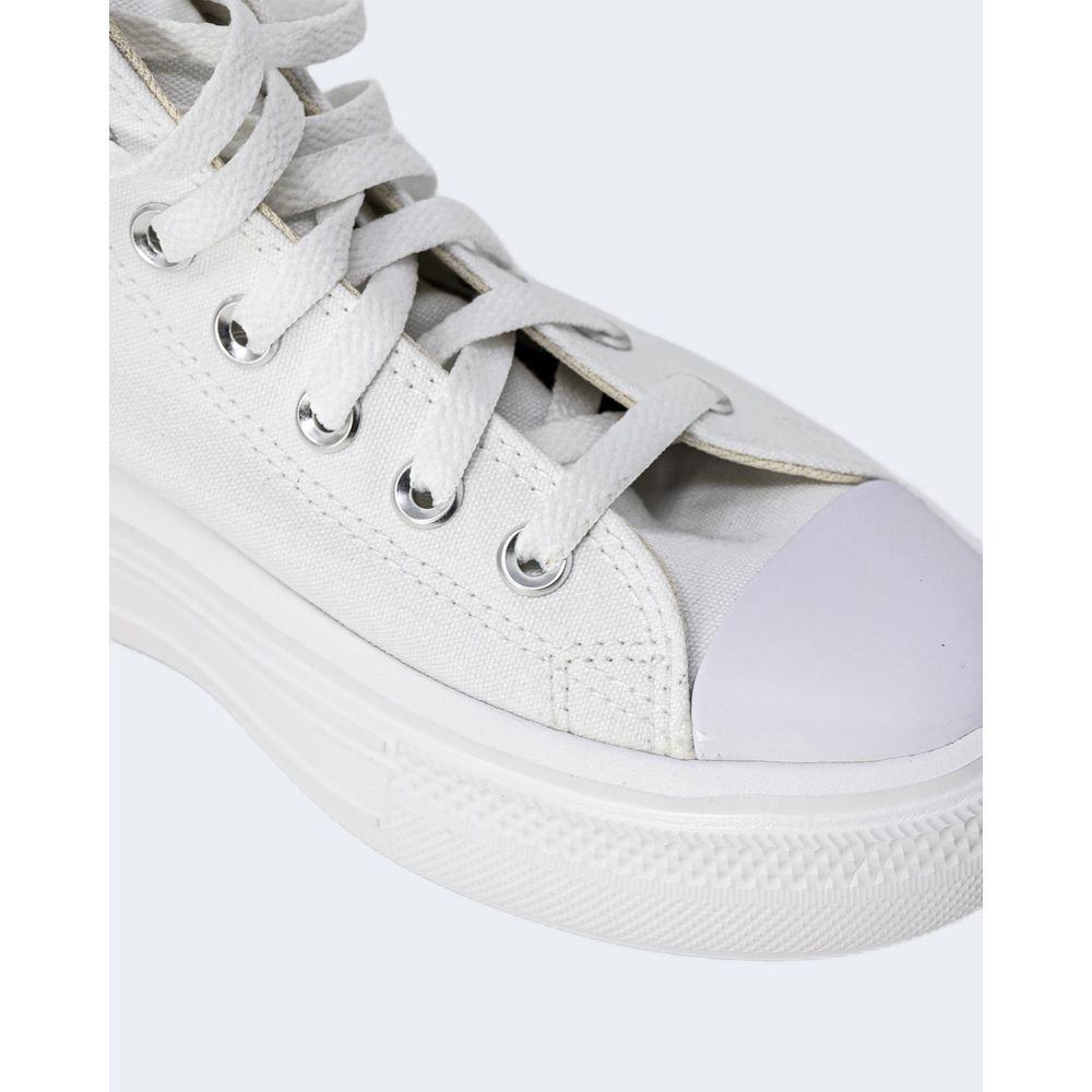 Converse Women's High-Top Cotton Sneakers - White