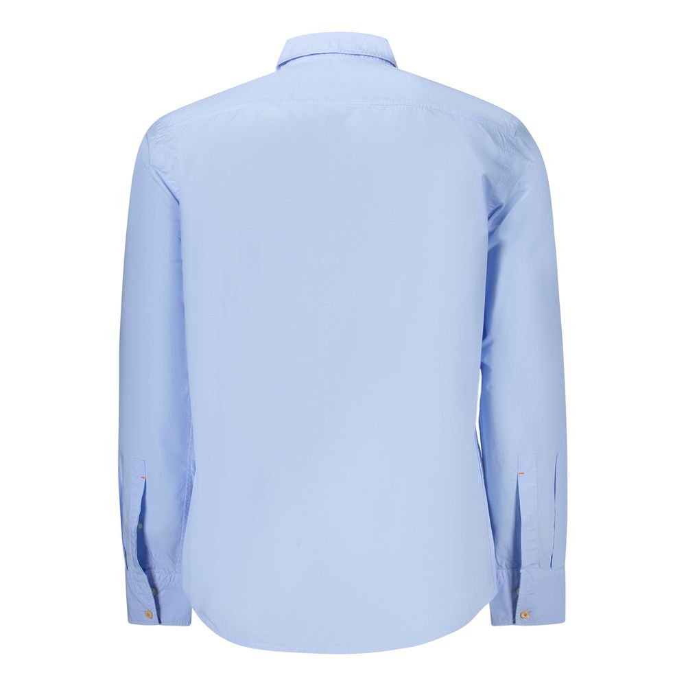 Dress Shirt by Hugo Boss for men in cotton azzurro features an polished silhouette, showcasing a sophisticated and detail for a truly polished finish.