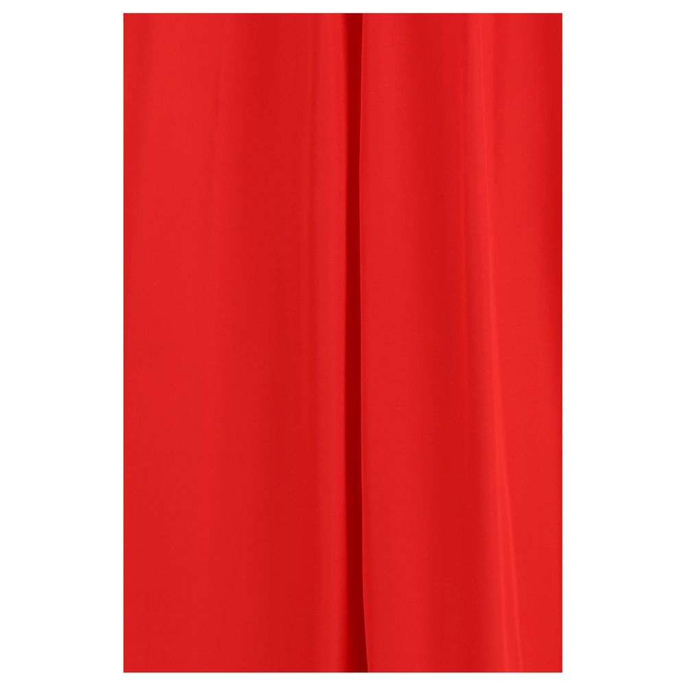 Dress by SA SU PHI for women in cotton polyester multicolor features a dramatic silhouette, showcasing an elegant and that flows into a dramatic knee long.