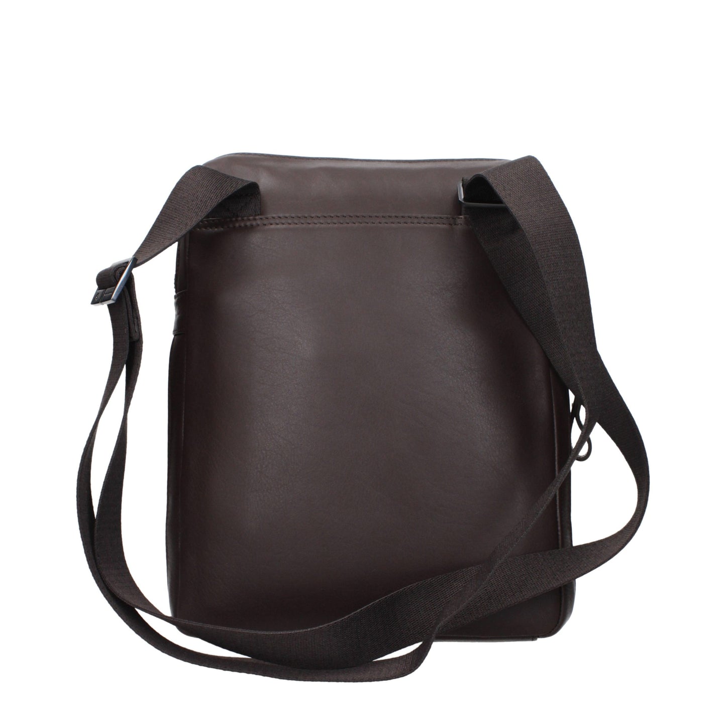 Crossbody Messenger Bag by Piquadro for men in leather brown features a artisanal Leather Crossbody Messenger Bag design with a secure , ample , and versatile crossbody-strap & adjustable-strap for a artisanal look.