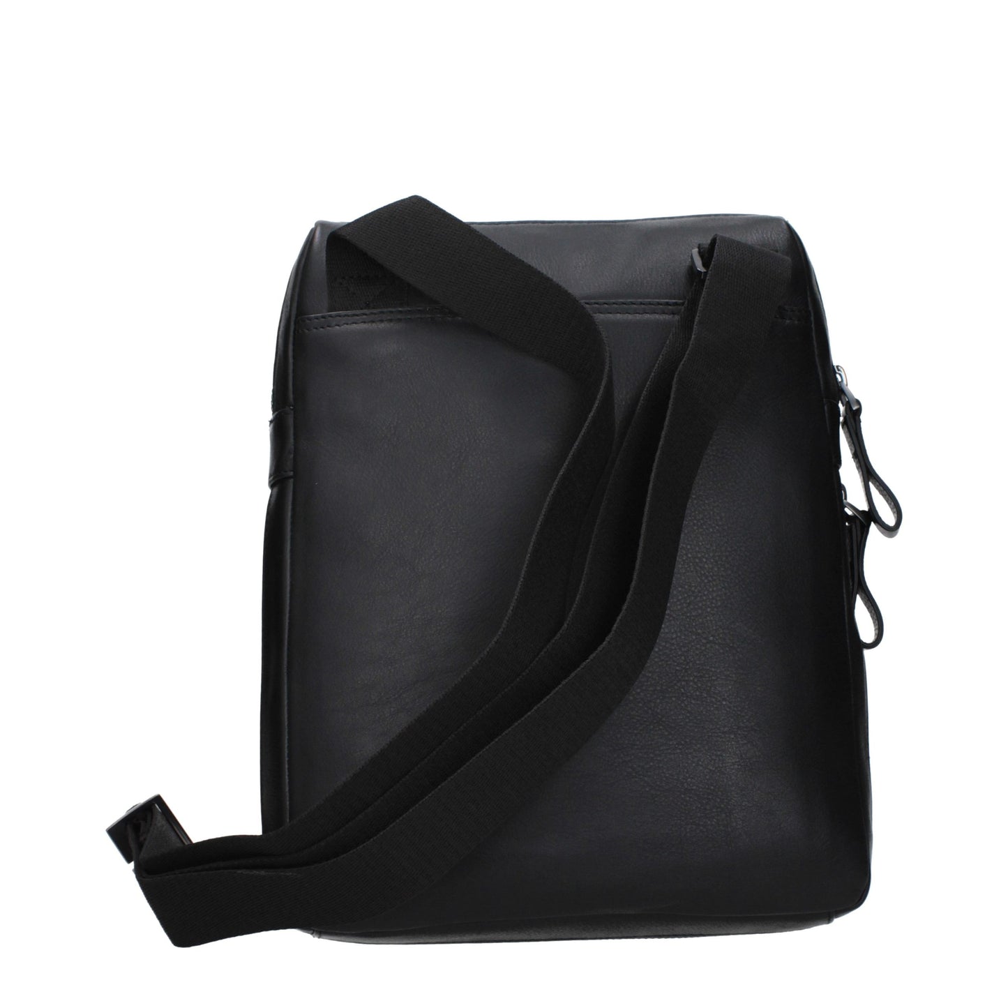Crossbody Messenger Bag by Piquadro for men in leather black features a artisanal Leather Crossbody Messenger Bag design with a secure , ample , and versatile crossbody-strap & adjustable-strap for a artisanal finish.