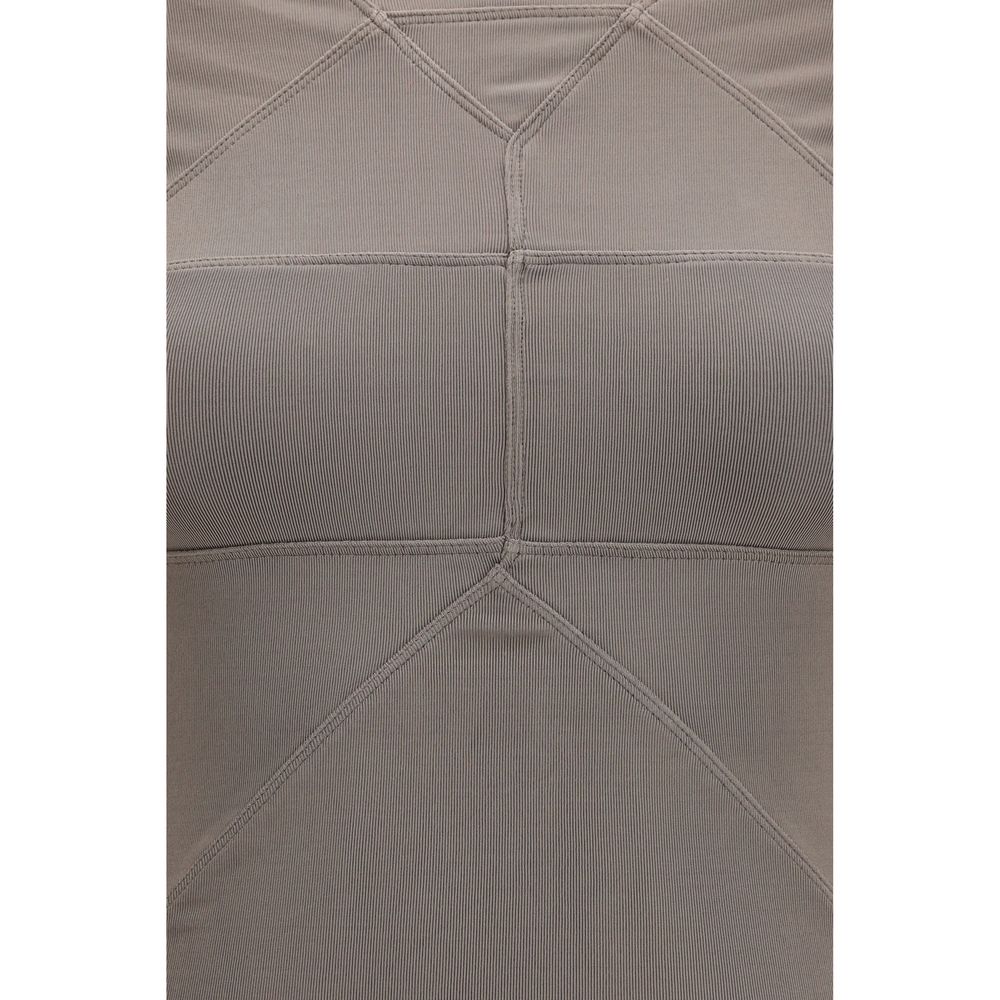 Blouse by Rick Owens for women in stretch viscose gray features an polished silhouette, showcasing a sophisticated and detail for a truly polished finish.