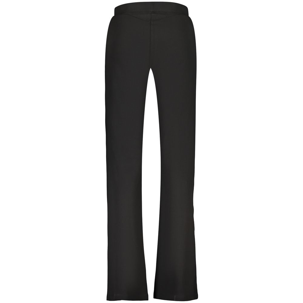 Trousers by Freddy for women in cotton black features a sculptural silhouette, showcasing a sculptural athletic & wide and long with a sophisticated for a sculptural finish.