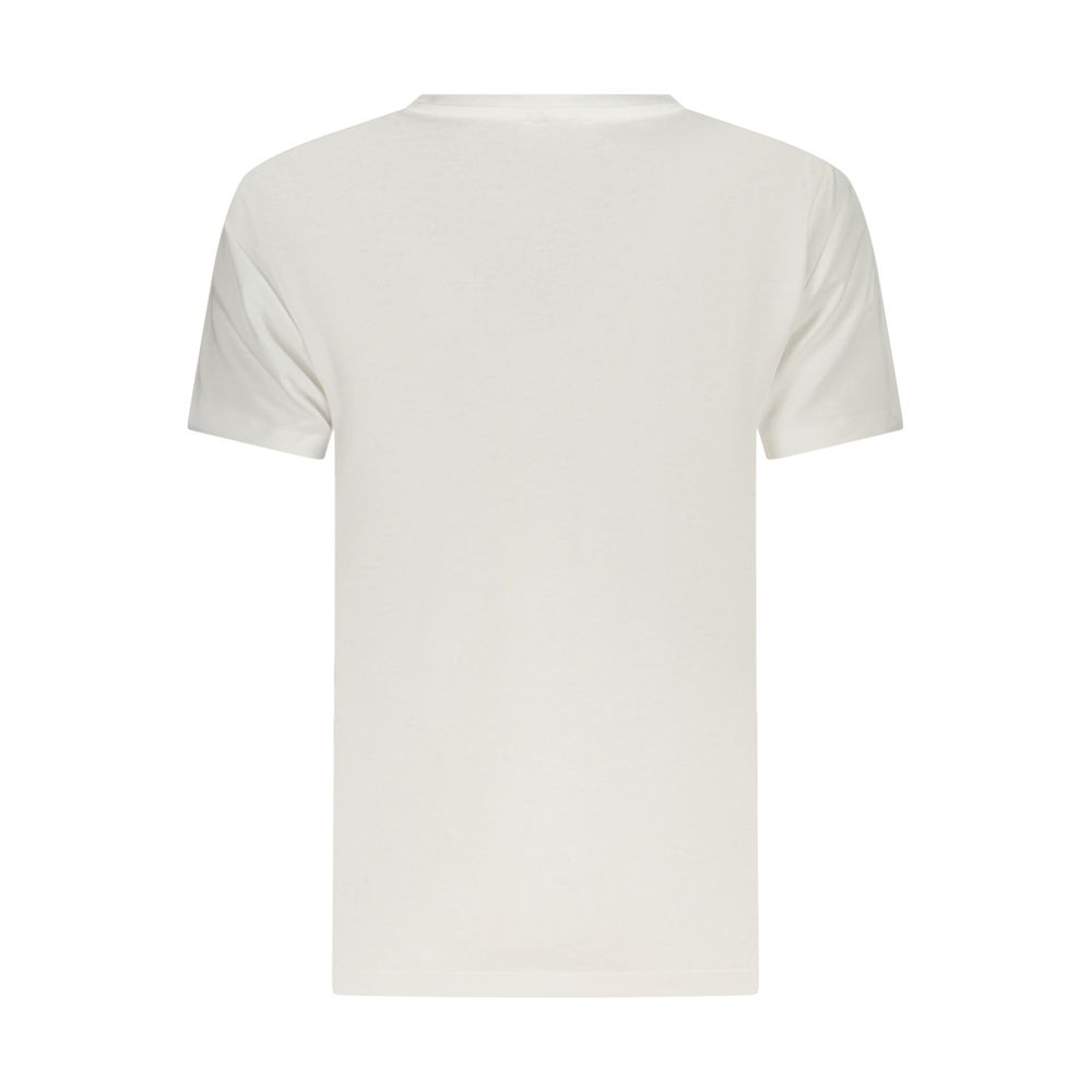 Activewear T-Shirt by Freddy for women in cotton white & print features a dynamic silhouette with and enhanced by functional .