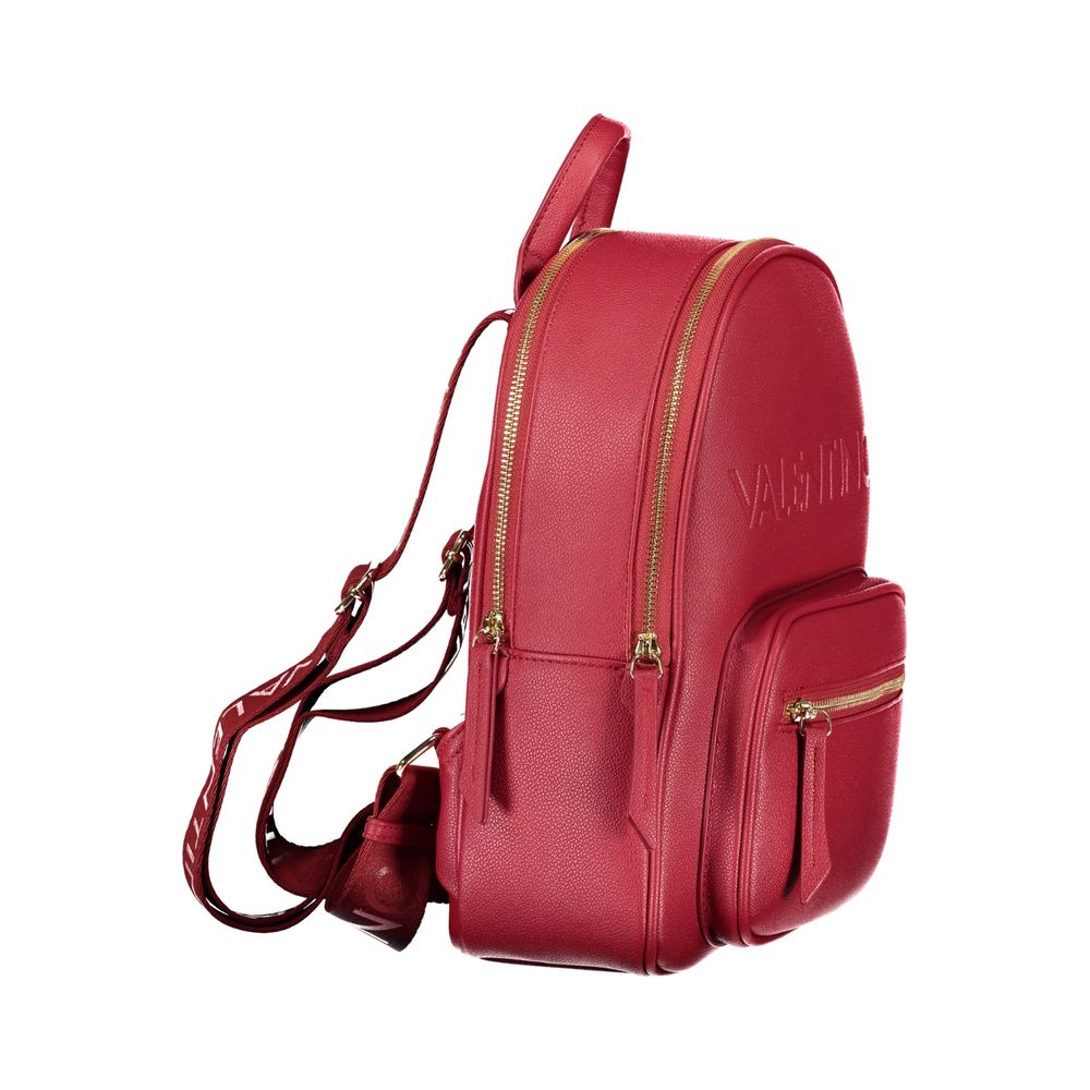 Mario Valentino Polyethylene Backpack - Red