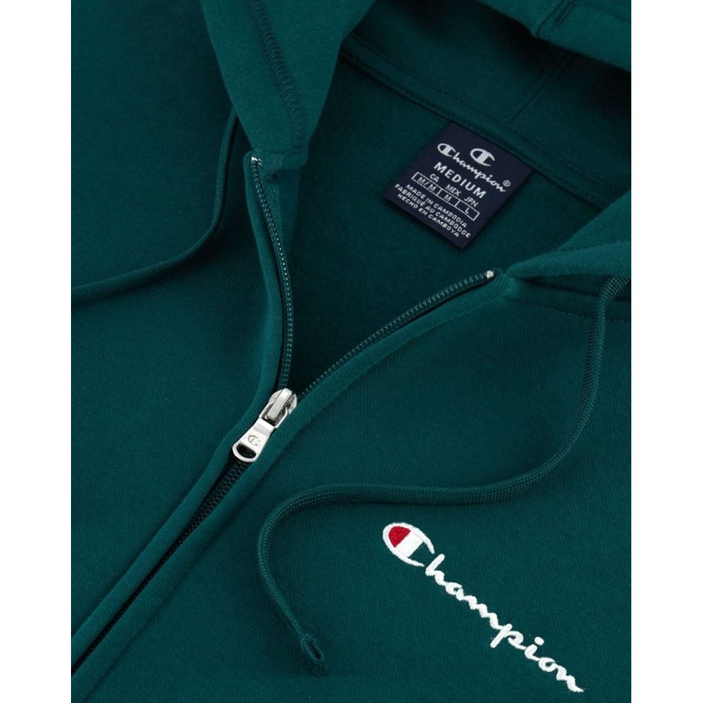 Champion Men's Cotton Polyester Sweatshirt - Green