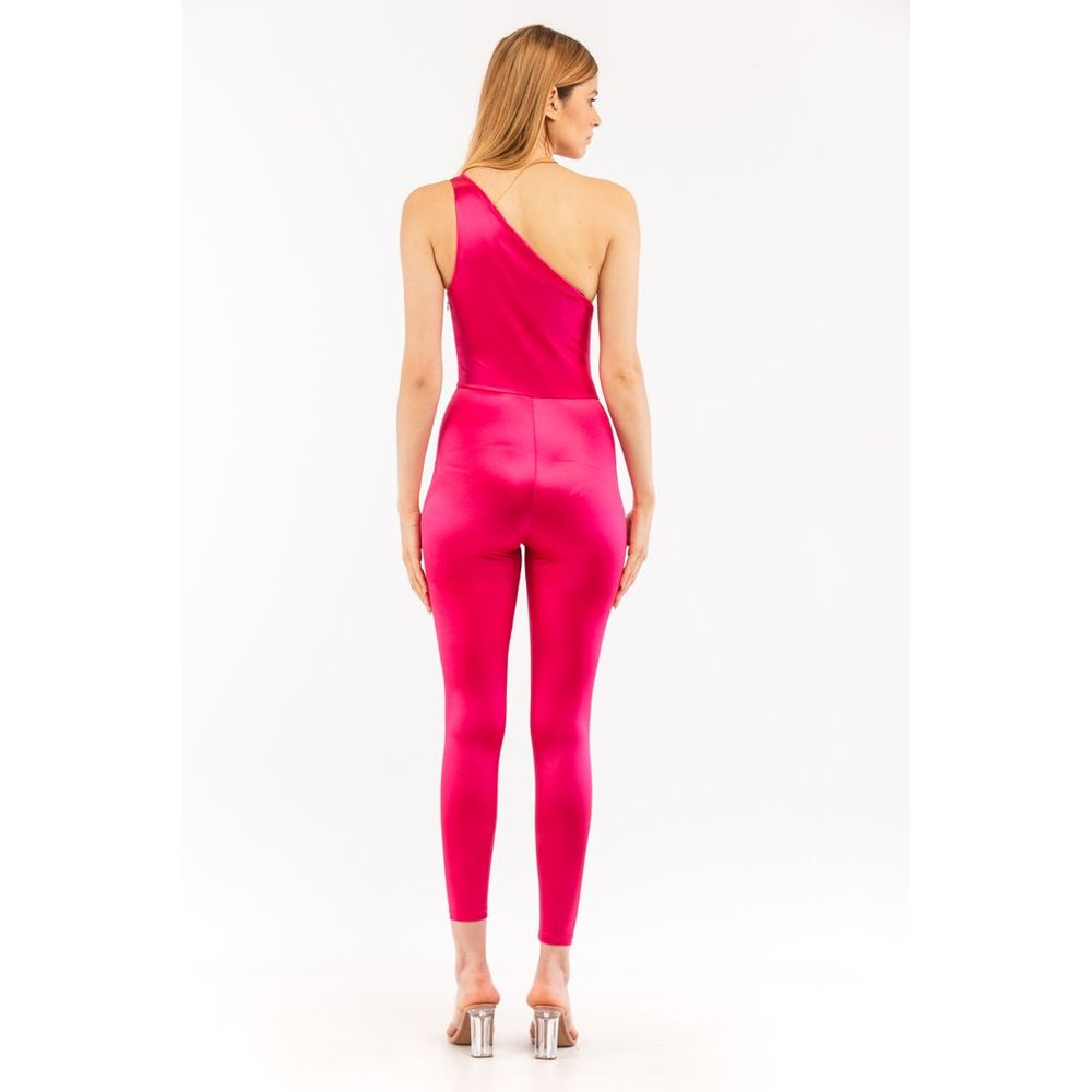 Elisabetta Franchi Women's Stretch Polyamide One-Piece - Fuchsia Pink