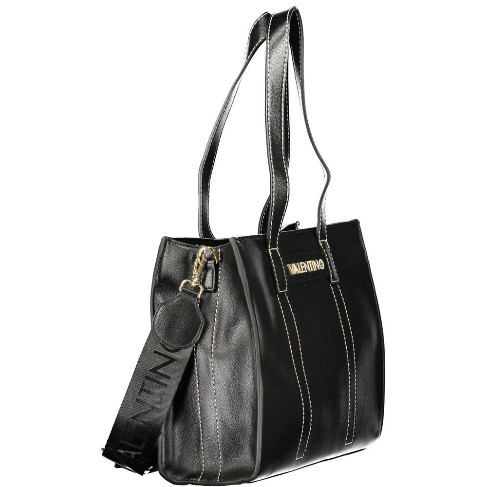 Mario Valentino Polyurethane Evening Handbag - Black