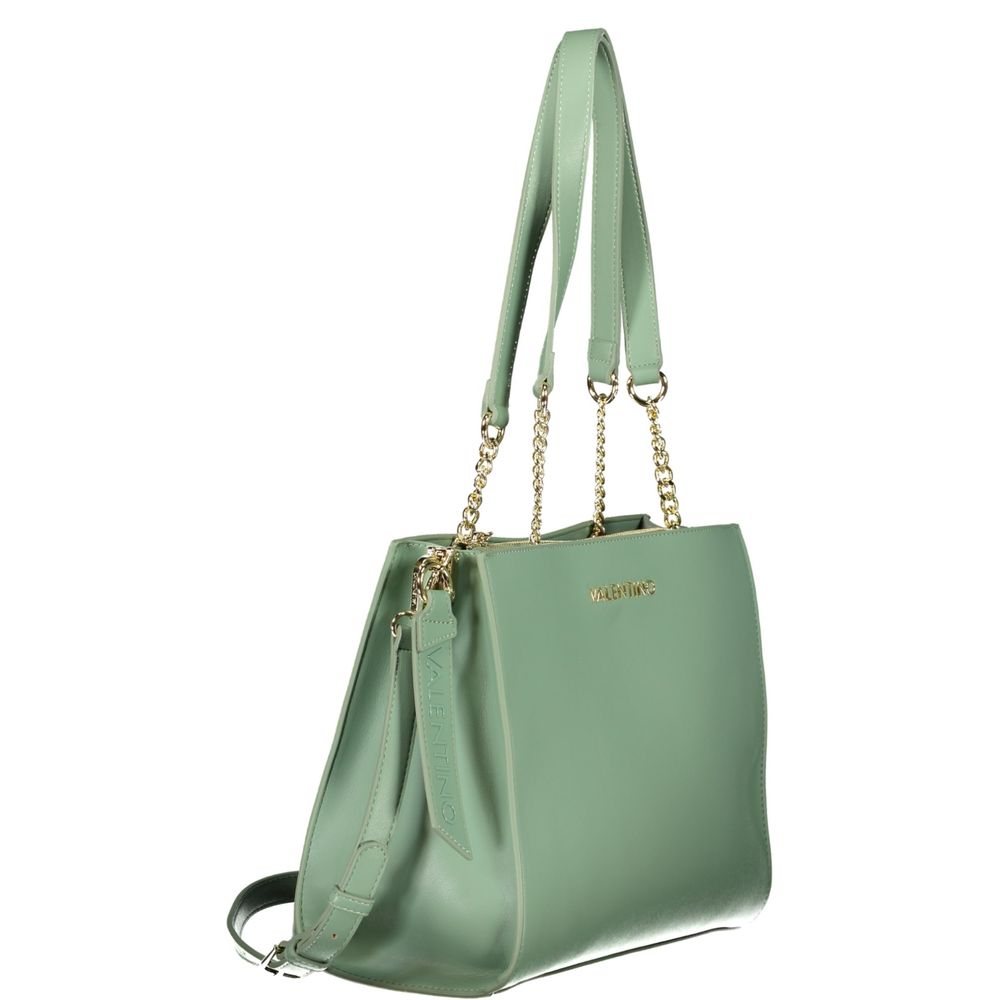 Mario Valentino Polyurethane Handbag - Green