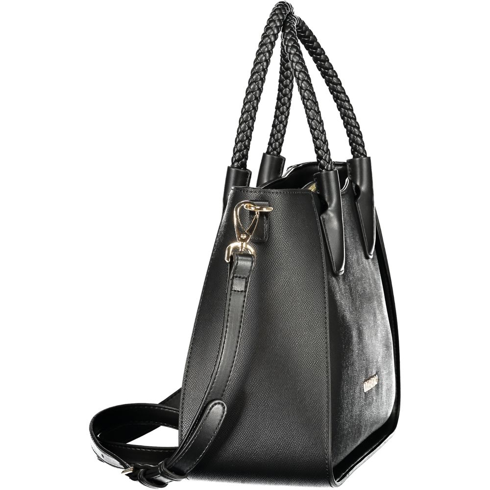 Mario Valentino Polyethylene Handbag - Black