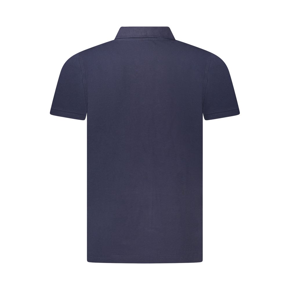 Polo Shirt by Norway 1963 for men in cotton blue & signature presents a crisp silhouette, artfully detailed with a crisp and crisp .