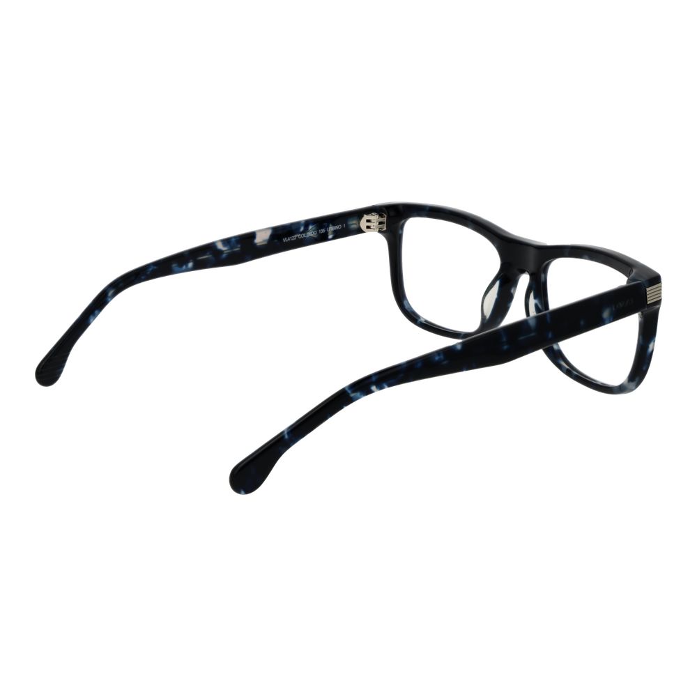 Eyeglasses Frames by Lozza for men in cellulose acetate blue features an refined silhouette, showcasing the refined blue coloured frame and sophisticated full-frame frame design.