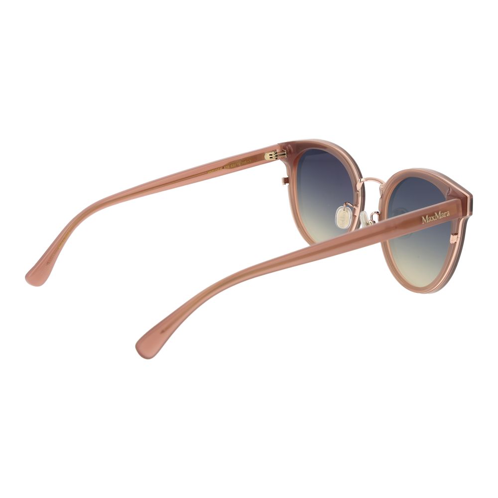 Max Mara Cat Eye Gradient Dark Tint Acetate Sunglasses - Beige