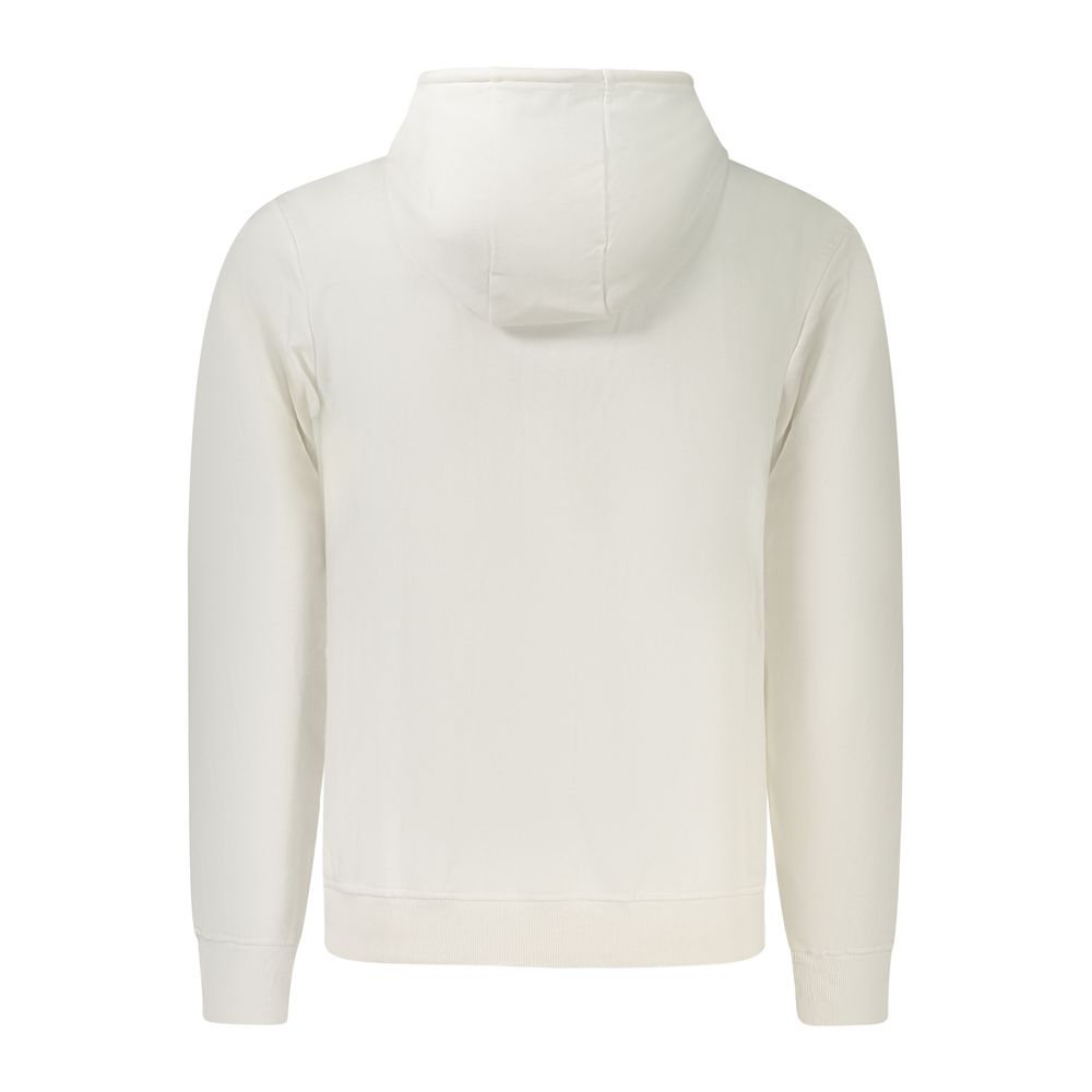 Hooded Sweatshirt Hoodie by U.S. Grand Polo for men in cotton polyester white & print features a authentic silhouette, showcasing a sophisticated hooded neckline and authentic detail for a refined finish.