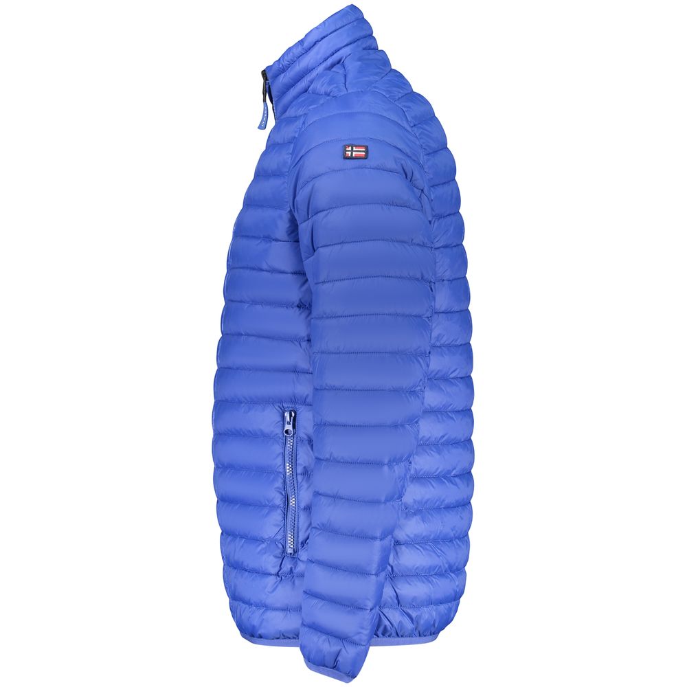 Windbreaker Jacket by Norway 1963 for men in polyamide blue features an enduring silhouette, showcasing technical pockets & windproof and a sophisticated for a truly enduring aesthetic.