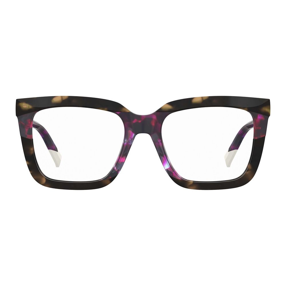 Eyeglasses Frames by Missoni for women in acetate multicolor features a refined silhouette, showcasing a refined multicolor coloured frame and full-frame frame design for a sophisticated, premium look.