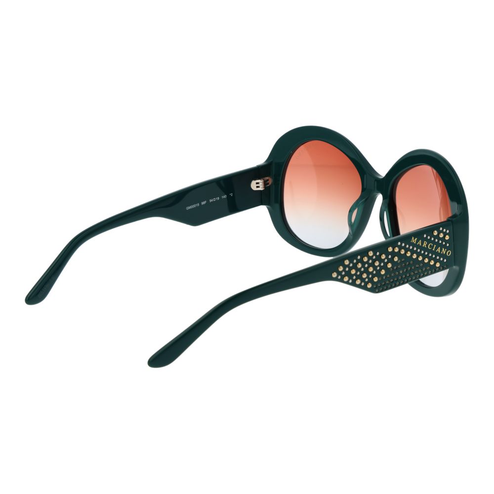 Marciano by Guess Butterfly Gradient Medium-Tint Acetate Sunglasses - Turquoise