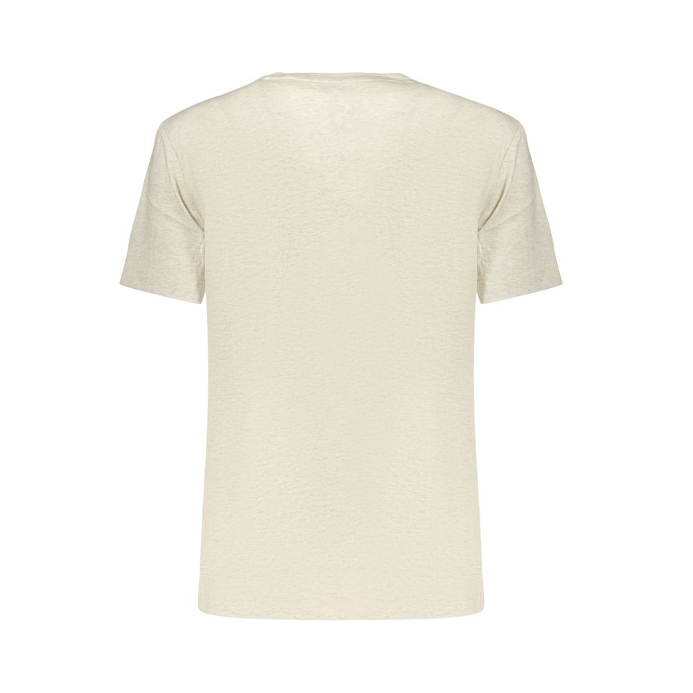 T-Shirt by Calvin Klein for women in cotton gray showcases a chic silhouette, artfully detailed with a chic and for a chic finish.