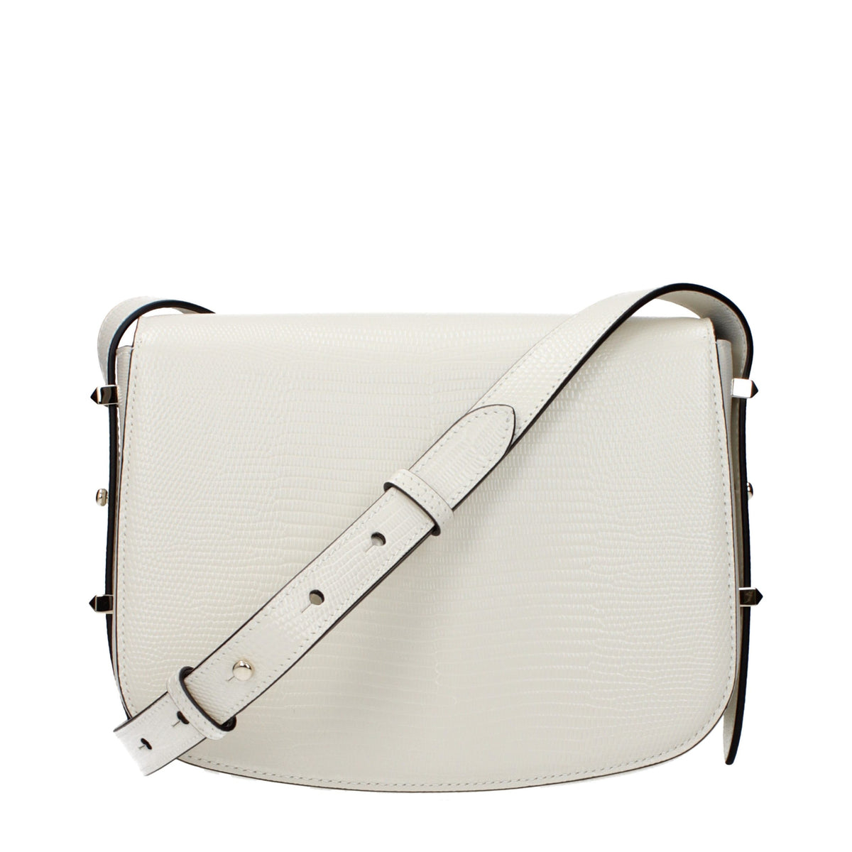 Jimmy Choo Leather Crossbody Handbag - Blue White