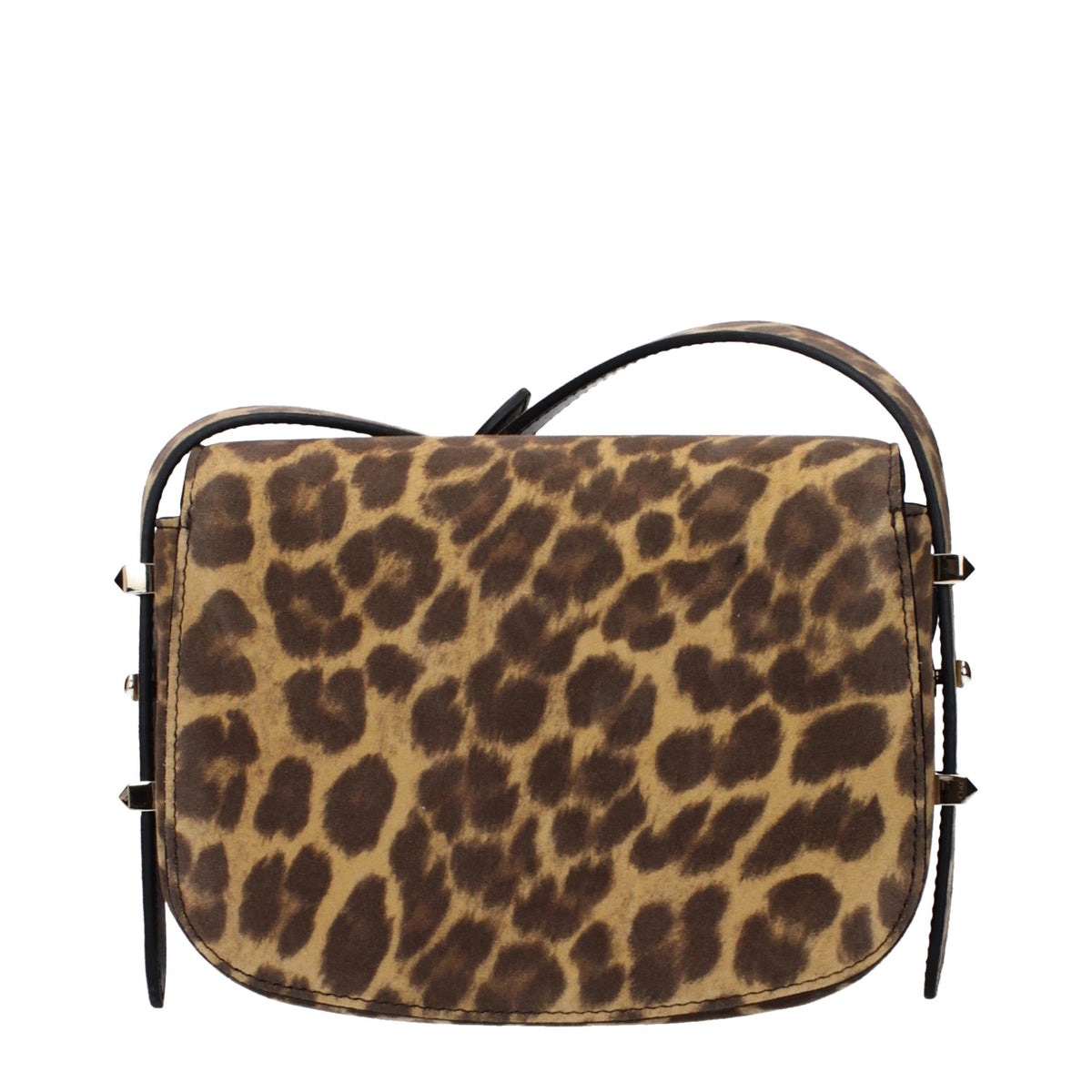 Jimmy Choo Suede Leather Crossbody Handbag - Brown