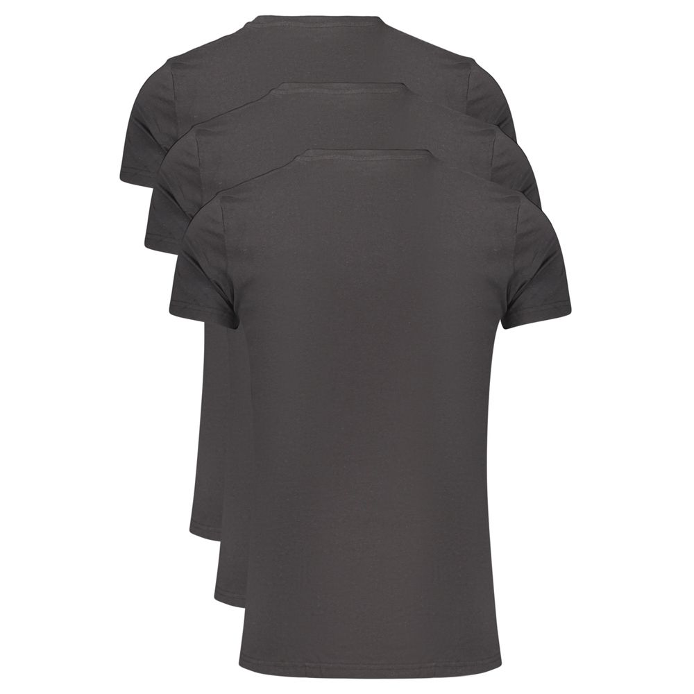 Palm Angels Men's Straight-Leg Cotton T-Shirt - Black