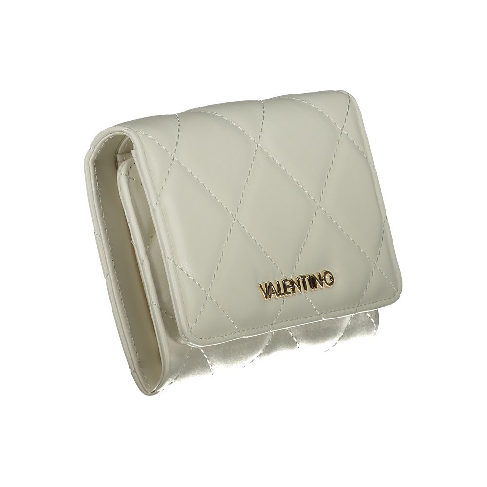 Mario Valentino Polyurethane Wallet - Blue White Signature