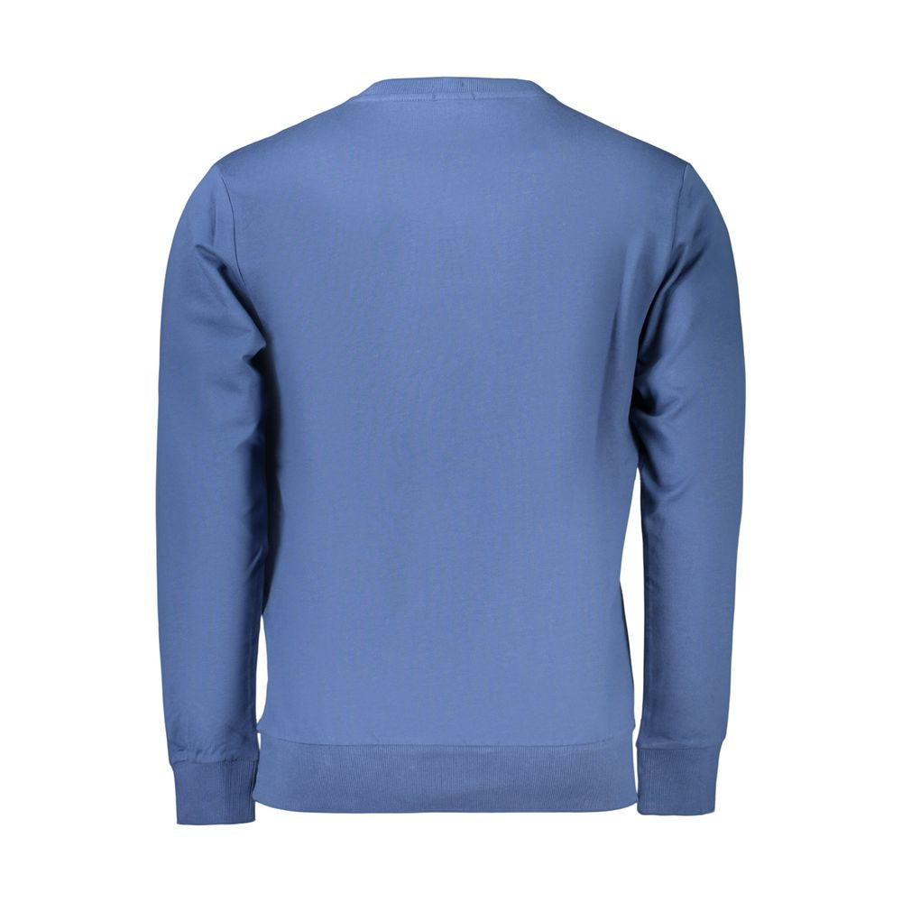 Sweatshirt by Rifle for men in cotton blue features a unrivaled silhouette with a refined and unrivaled detailing for a sophisticated look.