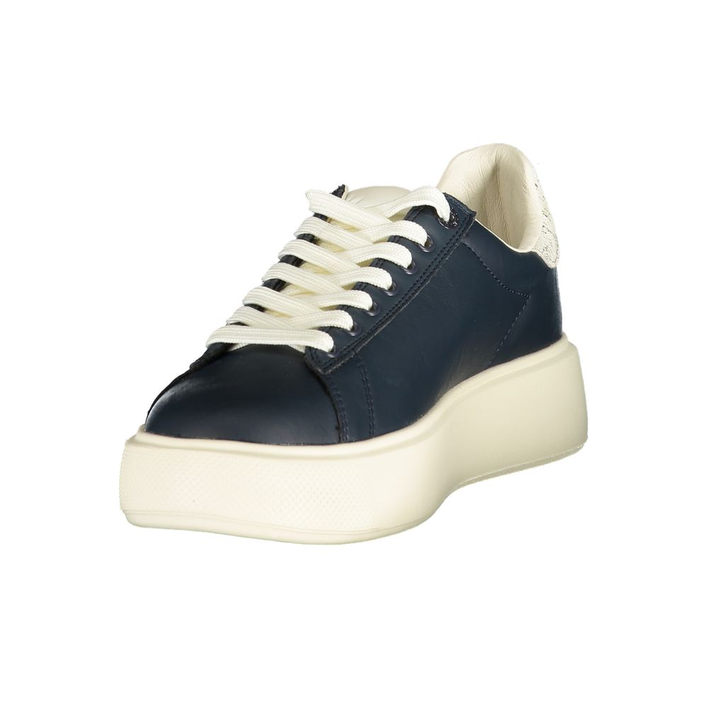 U.S. POLO ASSN. Women's Low-Top Polyester & Polyurethane Sneakers - Blue