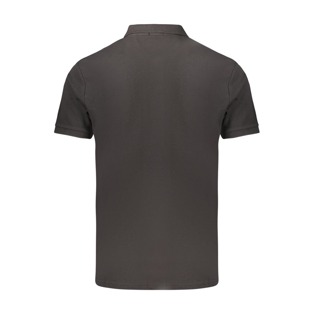 Polo Shirt by Coveri Moving for men in cotton black presents a distinguished silhouette, showcasing a sophisticated and distinguished for a truly distinguished finish.
