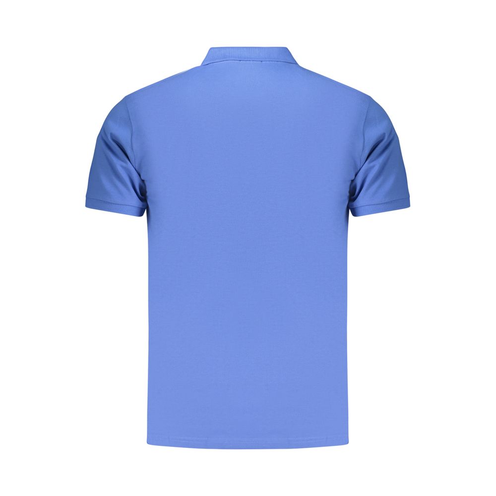 Polo Shirt by Coveri Moving for men in cotton blue showcases a enviable silhouette, featuring a refined and for a enviable finish.