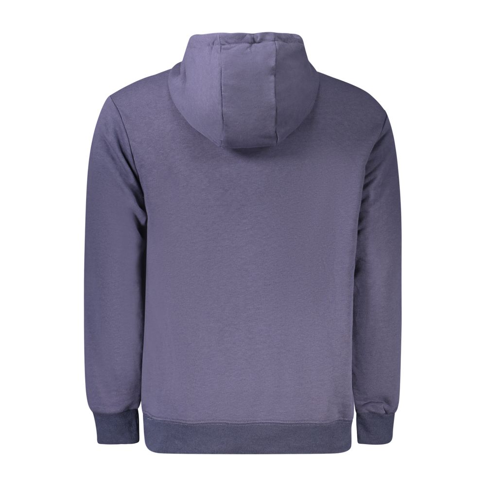 Hooded Sweatshirt Hoodie by Marina Yachting for men in cotton blue features a authentic silhouette, showcasing a sophisticated hooded neckline and authentic detail for a refined finish.
