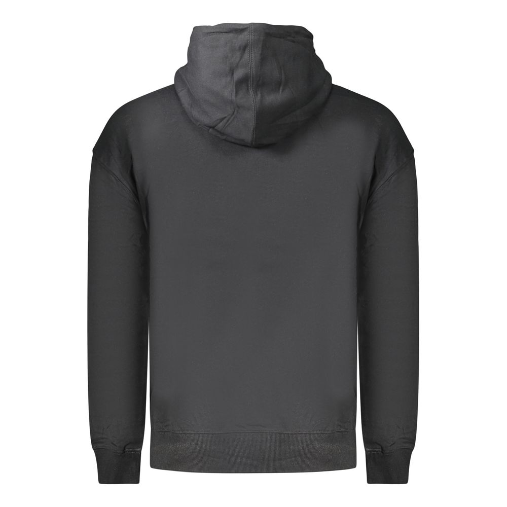 Hooded Sweatshirt Hoodie by Marina Yachting for men in cotton black showcases a city-ready silhouette, artfully detailed with a signature hooded neckline and for a city-ready finish.