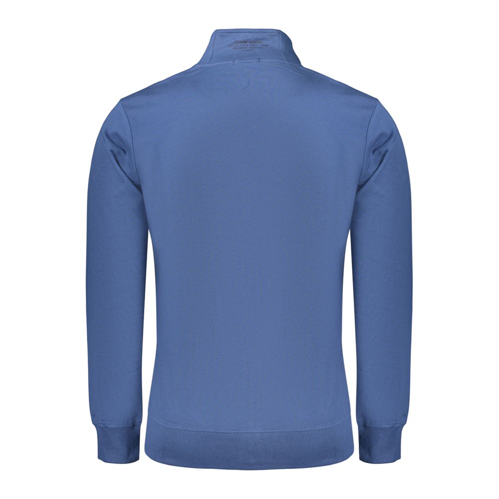 Sweatshirt by Coveri Moving for men in cotton blue features an enviable silhouette, showcasing a premium and refined for a truly enviable finish.
