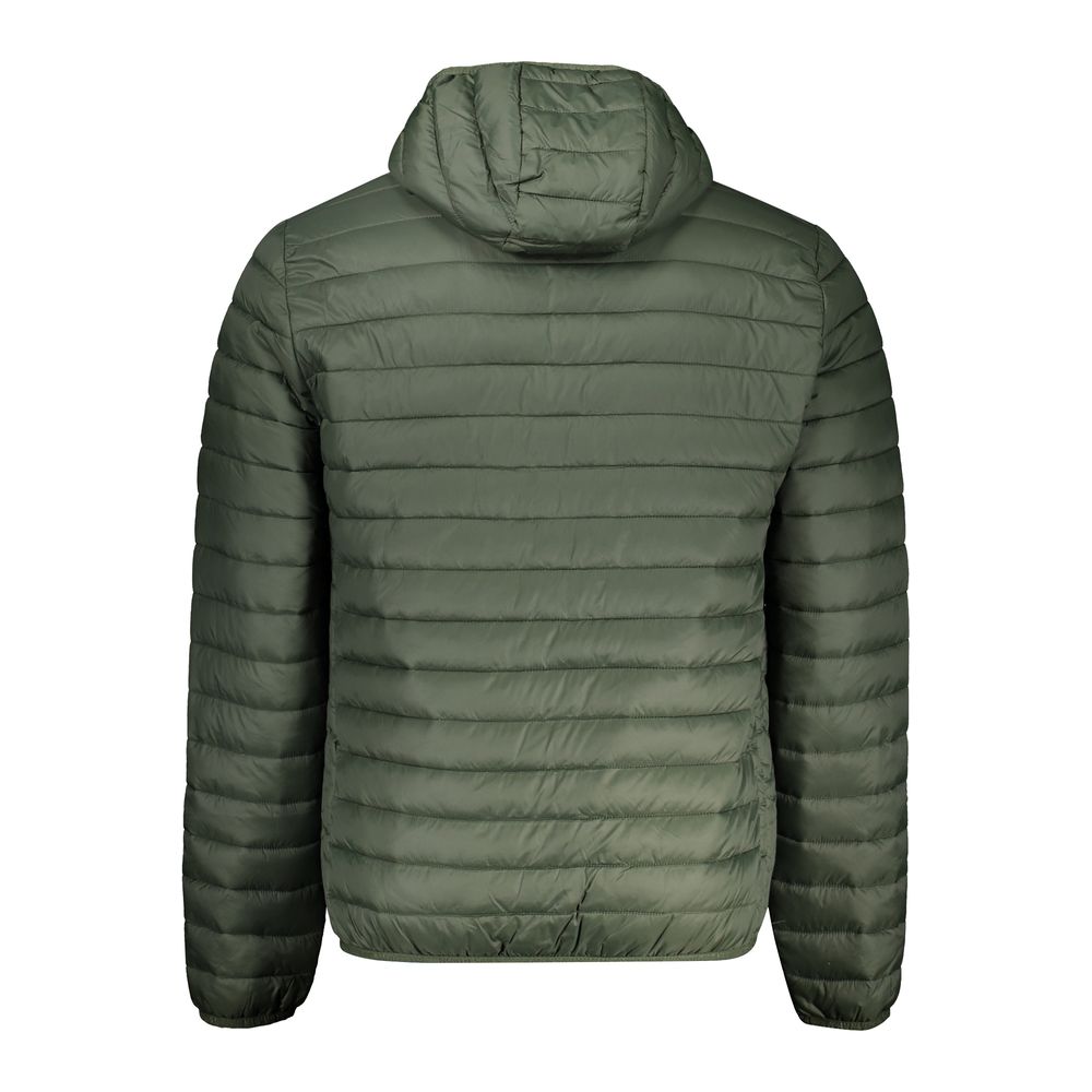 North Sails Men's Lightweight Polyamide Hooded Overcoat - Green