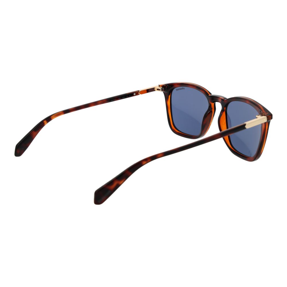 Polaroid Polarized Dark Tint Polycarbonate Sunglasses - Brown